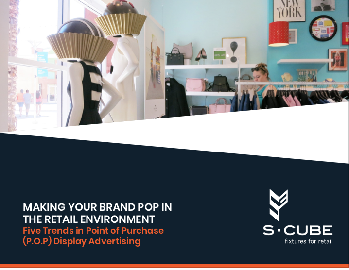 Featuring an image of mannequins and clothing racks
