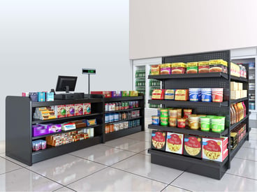 Retail Ready - Convenience Store and Checkout Counter